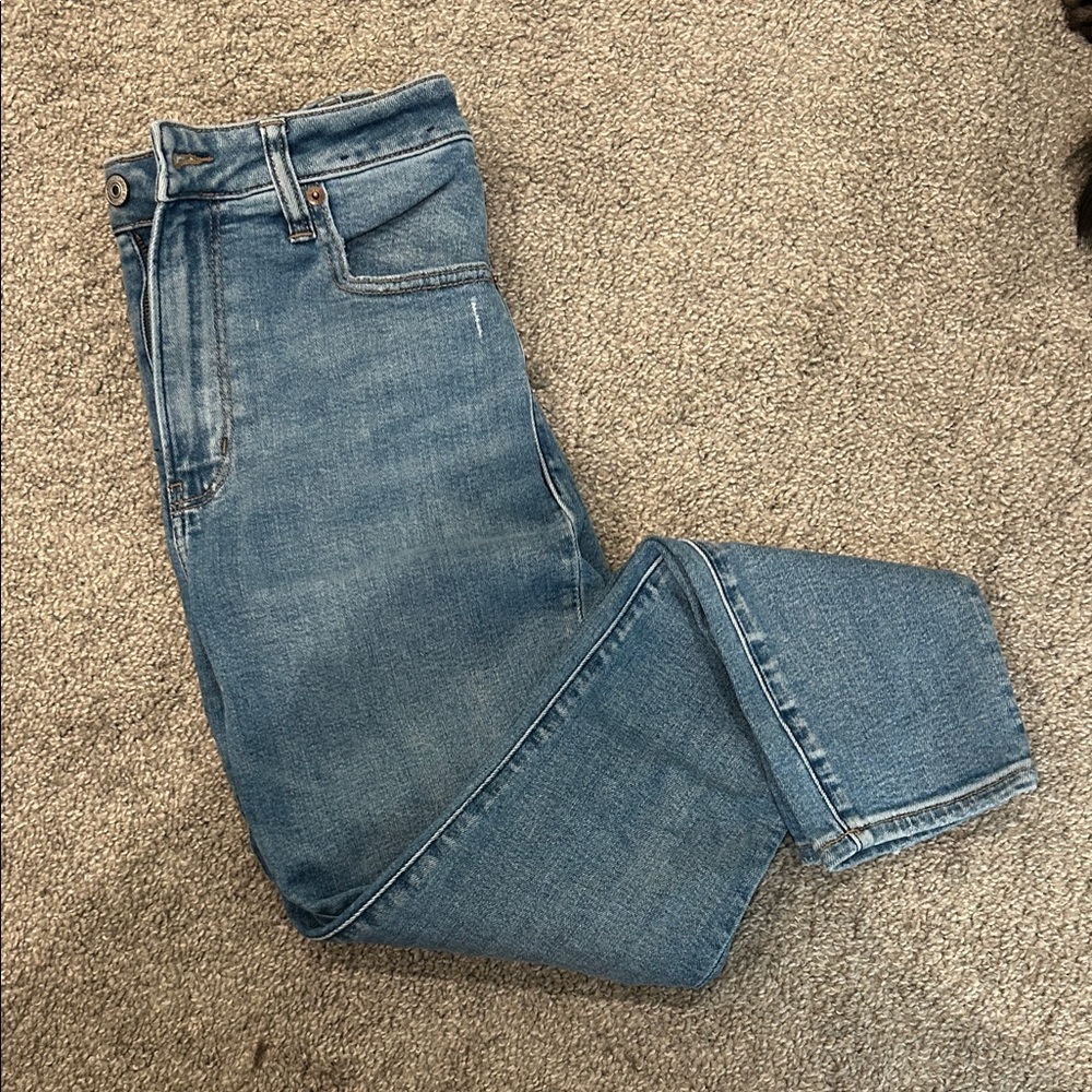 Abercrombie & Fitch Light Blue Straight Jeans